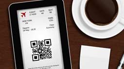 Allianz - smartphone and coffee