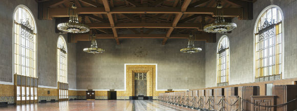 Allianz - inside of union station in los angeles