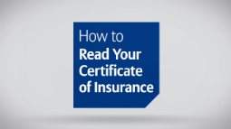 How to Read Your Certificate of Insurance