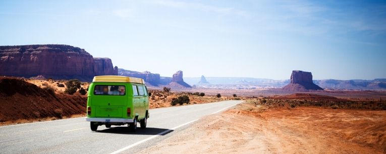 Allianz - road trip to monument valley