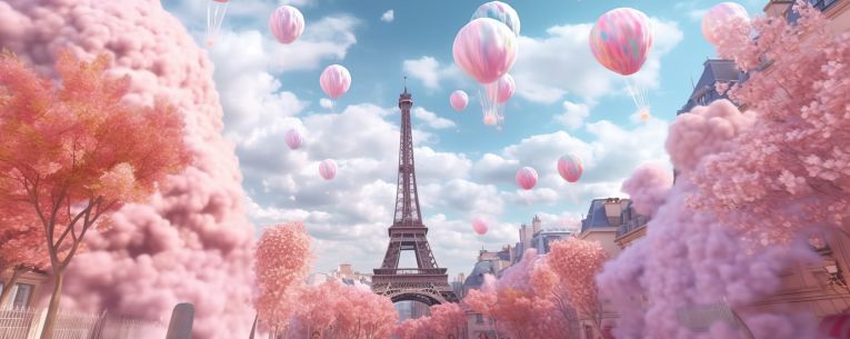 Allianz - generative AI photo of Paris