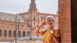 senior traveler